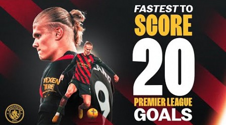 EVERY HAALAND PREMIER LEAGUE GOAL | Erling Haaland becomes fastest player to 20 PL goals!