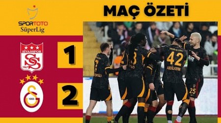 Sivasspor vs Galatasaray 1-2 MAÇ ÖZETİ | Spor Toto Süper Lig - 2022/2023