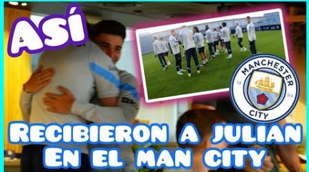 El MAN CITY recibe a su Campeón del Mundo Julian Alvarez