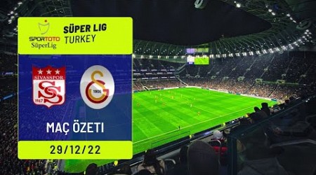 Sivasspor 1-2 Galatasaray MAÇ ÖZETİ | Spor Toto Süper Lig - 2022/2023