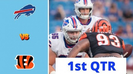 Buffalo Bills vs. Cincinnati Bengals Full Highlights 1st QTR | NFL Week 17, 2022