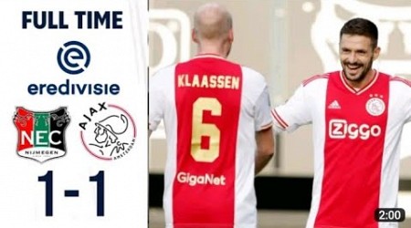 NEC Nijmegen - Ajax 1-1 Samenvatting | Eredivisie - 2022/2023