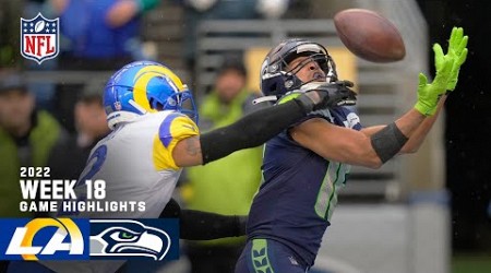 Los Angeles Rams vs. Seattle Seahawks | Week 18 2022 Game Highlights