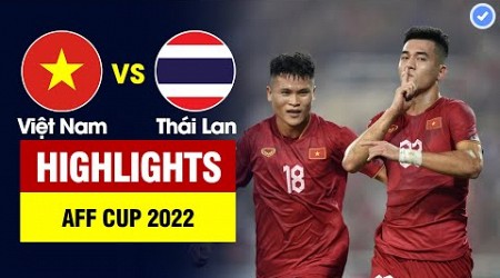 Highlights Việt Nam vs Thái Lan | Tiến Linh đánh đầu như điện - Văn Thanh vô lê đẳng cấp thế giới