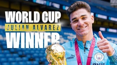 JULIAN ALVAREZ WORLD CUP WINNER | &quot;Messi was my idol!&quot;