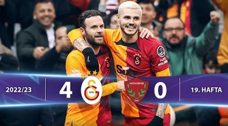 Galatasaray - A. Hatayspor (4-0) Highlights/Özet | Spor Toto Süper Lig - 2022/23