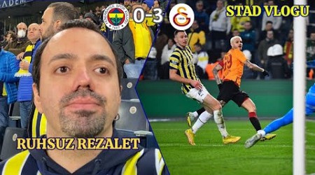 FENERBAHÇE VS. GALATASARAY | KADIKÖY&#39;DE DAĞILDIK | STADYUM VLOGU