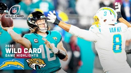 Los Angeles Chargers vs. Jacksonville Jaguars | 2022 Super Wild Card Weekend Game Highlights