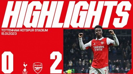 HIGHLIGHTS | Tottenham Hotspur vs Arsenal (0-2) | North London derby delight!