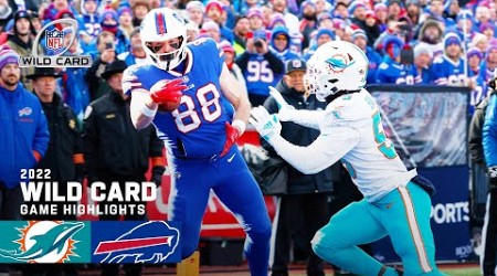 Miami Dolphins vs. Buffalo Bills | 2022 Super Wild Card Weekend Game Highlights