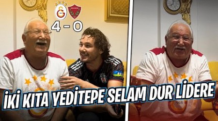 MÜMTAZREİS MEST OLDU GALATASARAY HARİKA OYNUYOR DEDİ GALATASARAY 4-0 HATAYSPOR