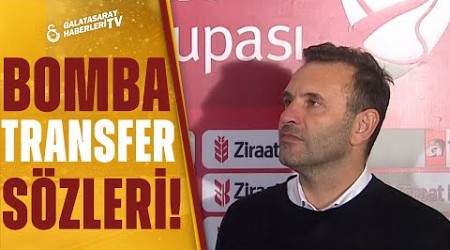 Okan Buruk&#39;tan Maç Sonu BOMBA TRANSFER SÖZLERİ! (Alanyaspor 1-2 Galatasaray)