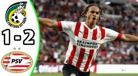 Fortuna Sittard vs PSV Eindhoven 1-2 Highlights | Eredivisie 2023