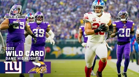 New York Giants vs. Minnesota Vikings | 2022 Super Wild Card Weekend Game Highlights