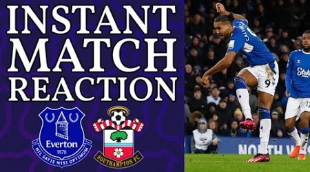 &quot;EMBARRASSING. OUR CLUB IS FINISHED&quot; I Everton 1-2 Southampton I Instant Match Reaction