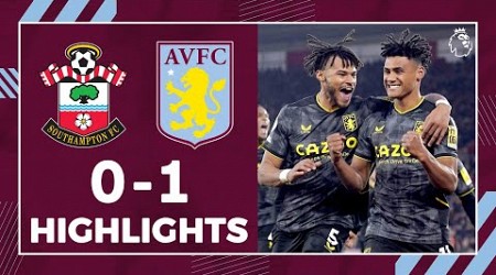 Southampton 0-1 Aston Villa | All Goals &amp; Extended Highlights | Premier League