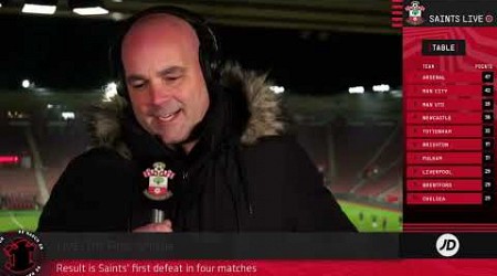 Southampton 0-1 Aston Villa | SAINTS LIVE: The Final Whistle