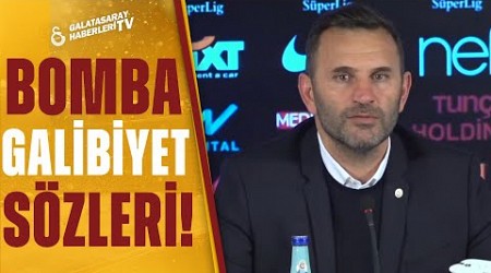 Okan Buruk&#39;tan Maç Sonu EFSANE GALİBİYET SÖZLERİ (Galatasaray 2-1 Antalyaspor)