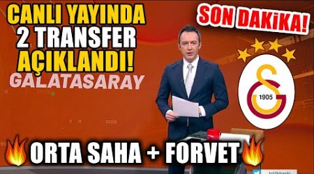 Son Dakika! Canlı Yayında 2 Transfer Açıklandı! 