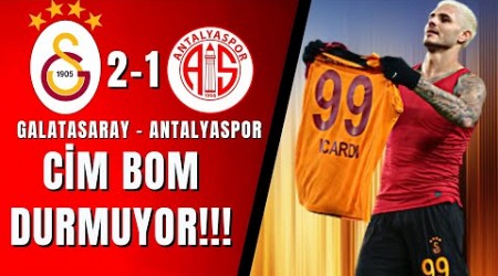 Galatasaray 2-1 Antalyaspor | Dursun Özbek&#39;ten Ceza Açıklaması | Icardi | Okan Buruk | Torreira