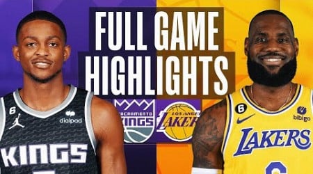 KINGS at LAKERS | FULL GAME HIGHLIGHTS | January 18, 2023