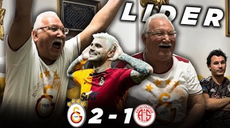 LİDERLİK DEVAM MÜMTAZREİS MUTLU GALATASARAY 2-1 ANTALYASPOR #galatasaray #icardi