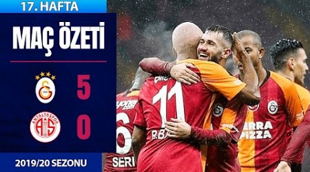 ÖZET: Galatasaray 5-0 Antalyaspor | 17. Hafta - 2019/20