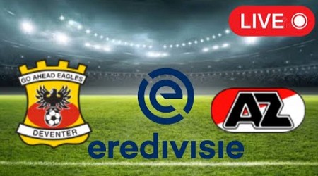 Go Ahead Eagles vs AZ Alkmaar, Eredivisie 2022/23 / LIVE Match Today.