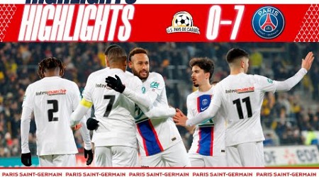 HIGHLIGHTS | US PAYS DE CASSEL 0-7 PSG I MBAPPÉ, NEYMAR JR &amp; SOLER ⚽️ #CoupeDeFrance 