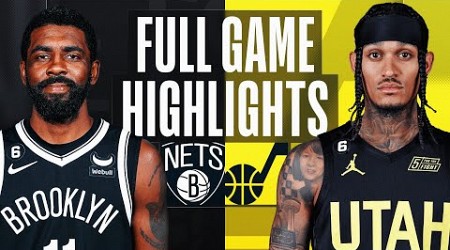 NETS at JAZZ | FULL GAME HIGHLIGHTS | January 20, 2023