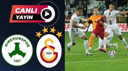 GALATASARAY GİRESUNSPOR MAÇI CANLI İZLE