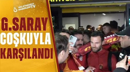 Galatasaray Kafilesi Giresunspor Deplasmanında! Takım Kafilesini Taraftalar Coşkuyla Karşıladı