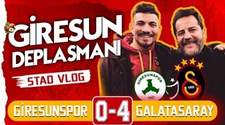 ERDEN TİMUR&#39;LA BİRLİKTE DEPLASMANA GİTTİK ?! | Giresunspor 0 - 4 Galatasaray DEPLASMAN VLOG