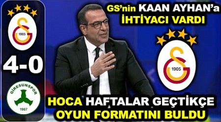 Galatasaray 4-0 Giresunspor Maçı Sonrası Bünyamin Gezer ve Tarık Üstün Yorumları | Teknik Analiz