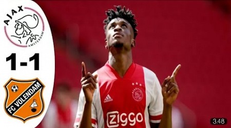 Mohammed Kudus Goal | Ajax 1 - 1 Fc Volendam Highlight | Eredivisie 2022/2023