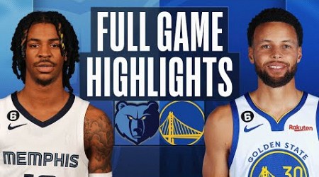 GRIZZLIES at WARRIORS | FULL GAME HIGHLIGHTS | January 25, 2023