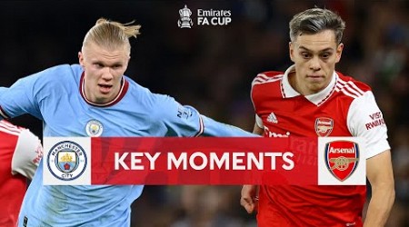 Manchester City v Arsenal | Key Moments | Fourth Round | Emirates FA Cup 2022-23