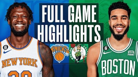 KNICKS at CELTICS | FULL GAME HIGHLIGHTS | January 26, 2023