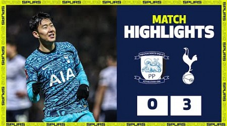 Heung-Min Son DOUBLE and Danjuma DEBUT goal seals win | HIGHLIGHTS | Preston 0-3 Spurs