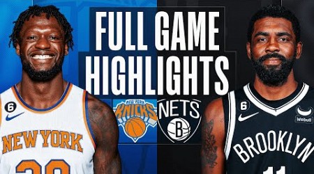 KNICKS at NETS | FULL GAME HIGHLIGHTS | January 28, 2023