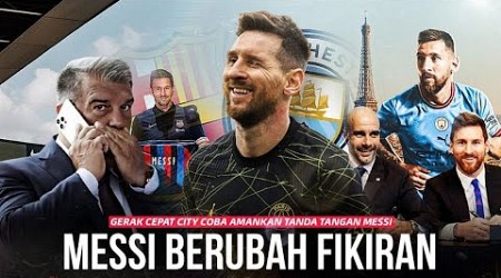 “Gak Jadi Perpanjang di PSG” Manchester City Bergerak Temui Messi di Paris : Alasan Messi Hengkang