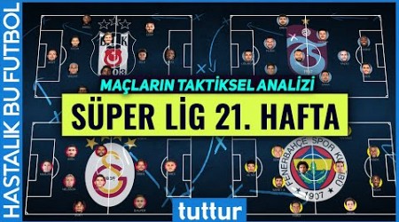 Süper Lig 21. Hafta: Beşiktaş, Trabzonspor, Galatasaray ve Fenerbahçe | Taktiksel Analiz