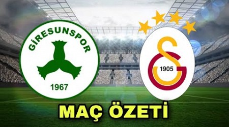 Giresunspor 0-4 Galatasaray Maç Özeti 22/23 @futboldunyasitr