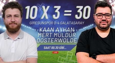 Giresunspor 0-4 Galatasaray | Transfer: Kaan Ayhan, Mert Müldür, Ossterwolde, Lövik| G68 w/ Berk Göl