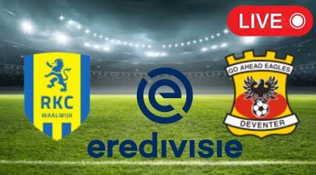 RKC Waalwijk vs Go Ahead Eagles, Eredivisie 2022/23 / LIVE Match Today.