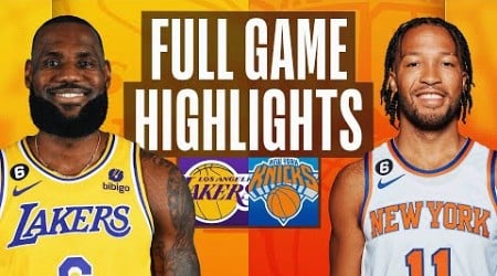 LAKERS at KNICKS | FULL GAME HIGHLIGHTS | January 31, 2023