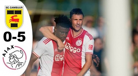 SC Camburr 0-5 Ajax Highlights Goals - EREDIVISIE 22/23