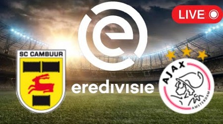 Cambuur vs Ajax, Eredivisie 2022/23 / LIVE Match Today.