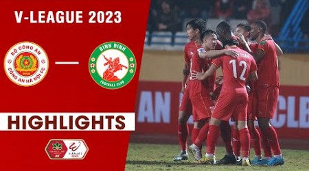 Highlights CAHN vs Bình Định | Đại tiệc 5 bàn - 4 tuyệt phẩm đẳng cấp và quả 11m tranh cãi