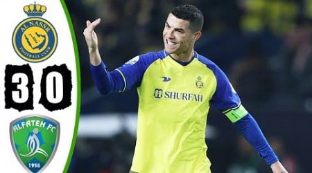 Al Nassr vs Al Fateh 3-0 - All Goals &amp; Highlights - 2023 Ronaldo First Goal